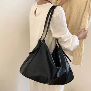 Custom Women Fashion Trendy Personalized Pu Leather Tote Bag Female Shoulder Bags Totebags for Women