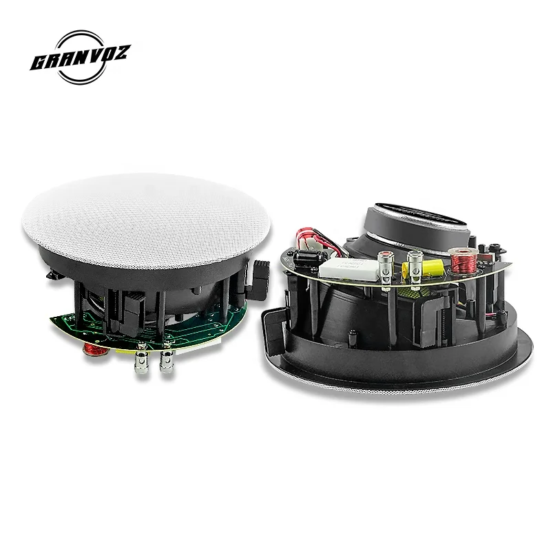 New 6-Inch HiFi Ceiling Sound System Speakers with 25mm Tweeter 8 Ohm for Home Theatre