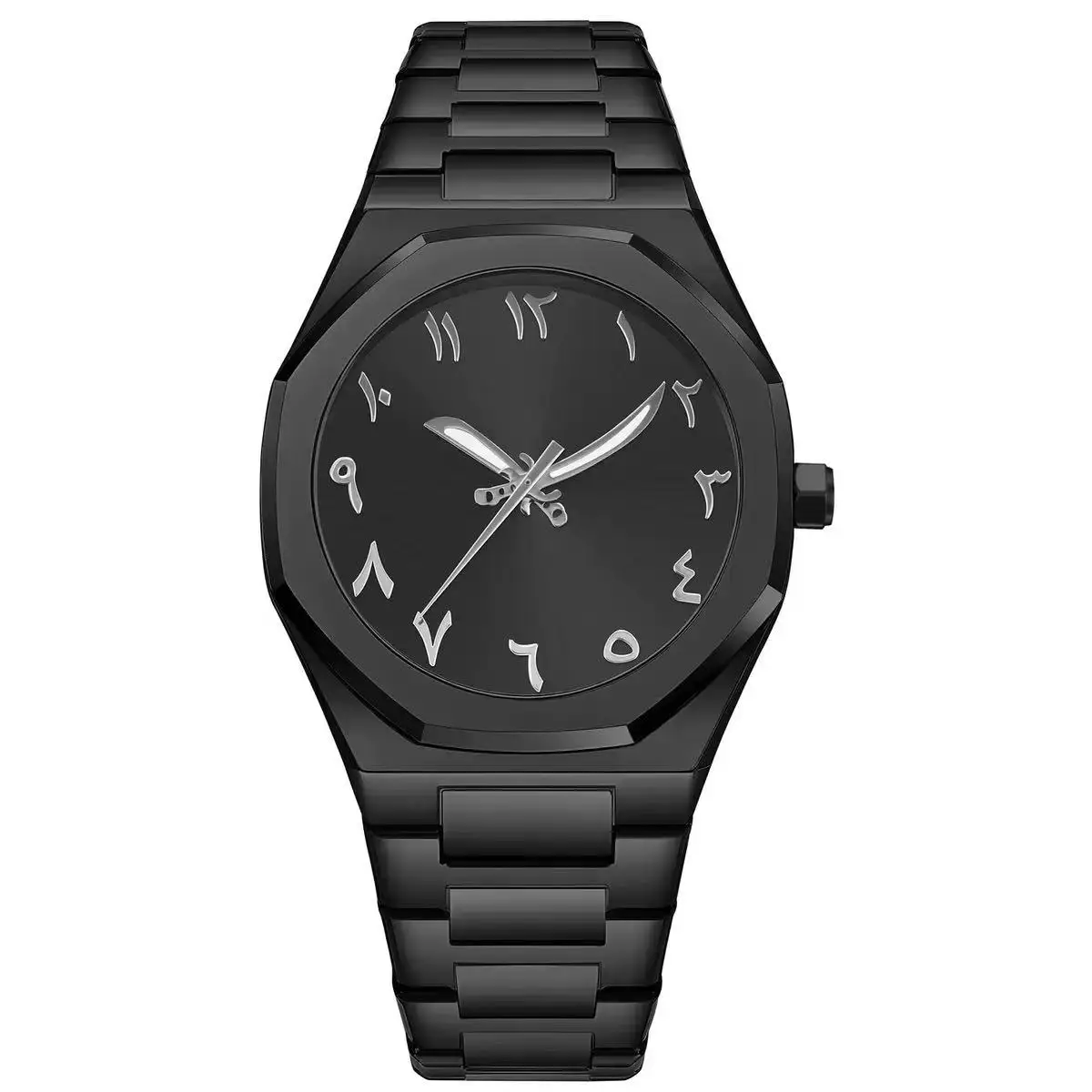 The new stylish scythe watch ultra-thin men's watch steel band quartz watch is a bestseller
