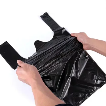 Various Capacity Specifications Large Plastic Bags Hotel Commercial Black Heavy Duty Trash Bags