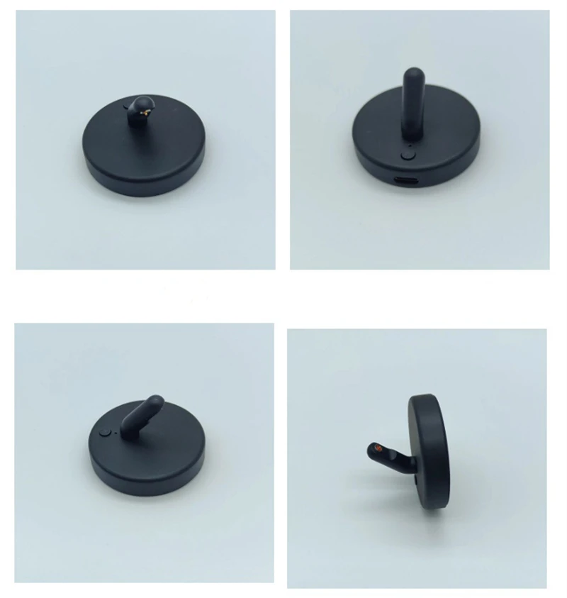 Silicone Smart Ring Charging Dock Station 200mAh Capacity Power Bank with Magnetic Charger for Health Fitness Tracker