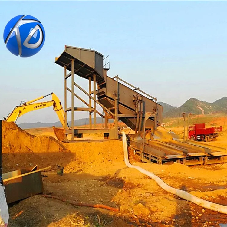 Mega Gold Mining Trommel Machine 400tph Gold Washing Plant for Sale
