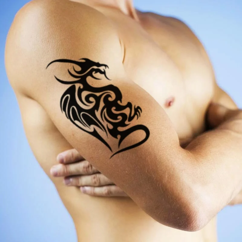 Trendy Water Resistant Tattoo Stickers - Long Lasting Art