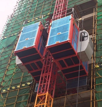 car repair bolts for 2 Ton construction elevator ladder lift Building Construction Elevator Construction Hoist