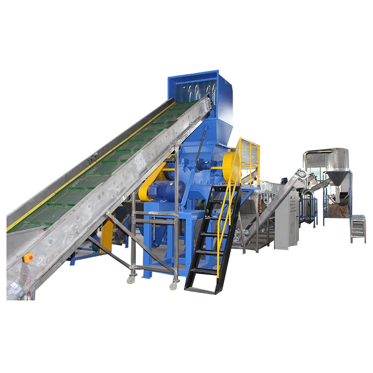 
Автоматическая машина для переработки пластиковых бутылок ПЭТ из Китая 