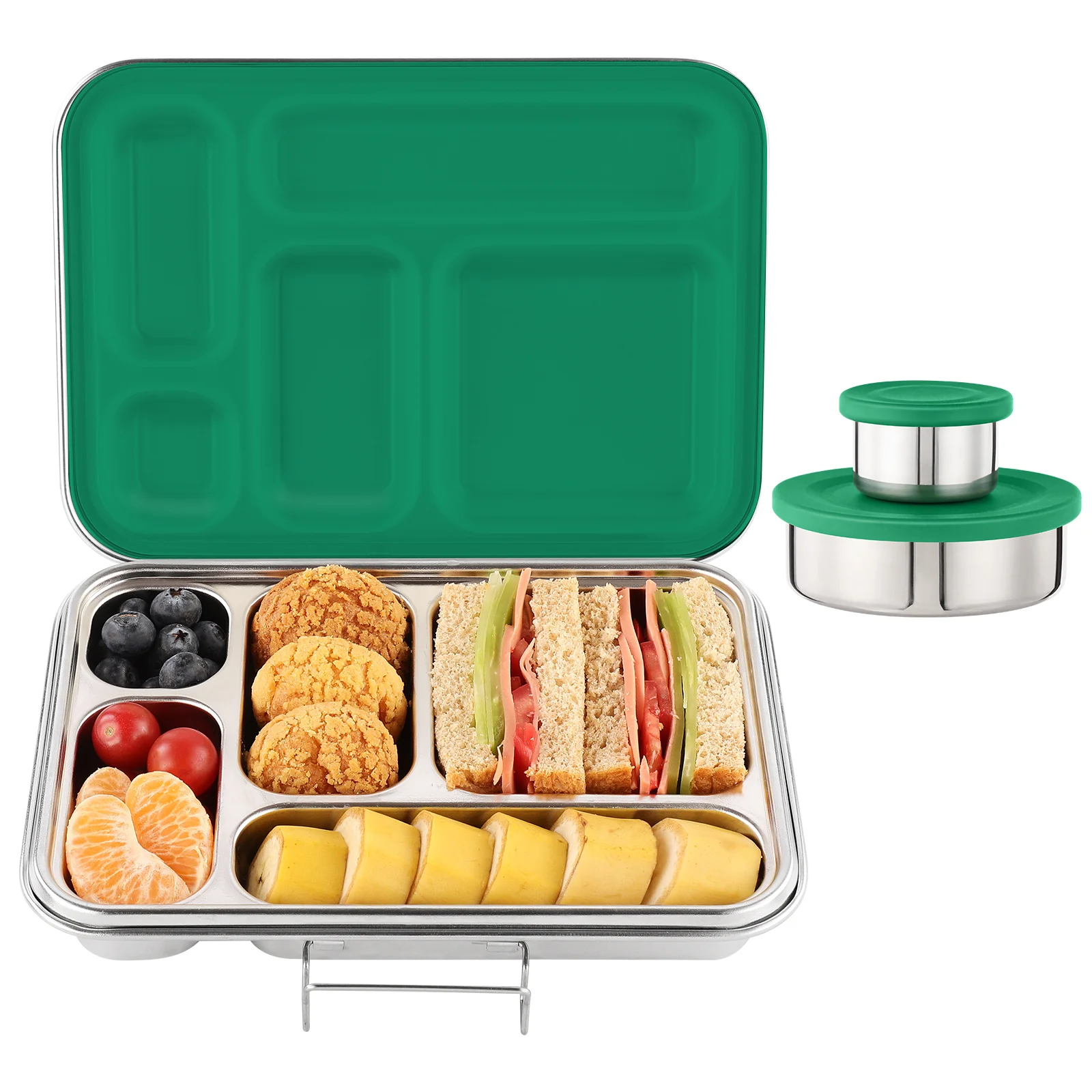 Popular School Lunch Box Leak Proof Stainless Steel Food Container for Teenagers supplier