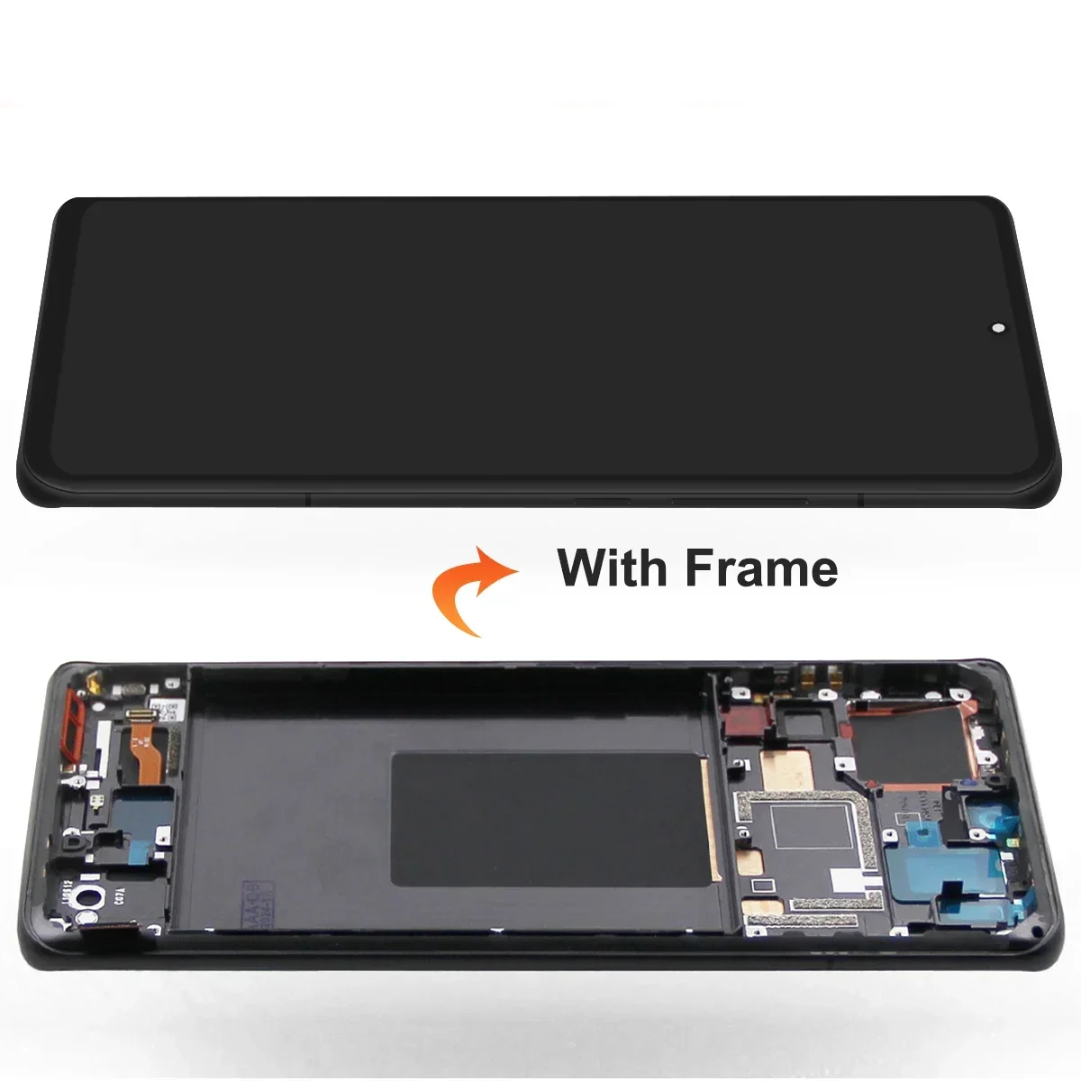 Ecran complet d'origine Xiaomi 12 Pro noir | Tout pour Phone