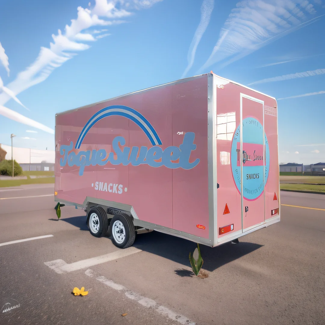 Высококачественные фургоны с едой Прицепы Уличные мобильные фургоны с едой Уличные кухни, фургоны с едой
