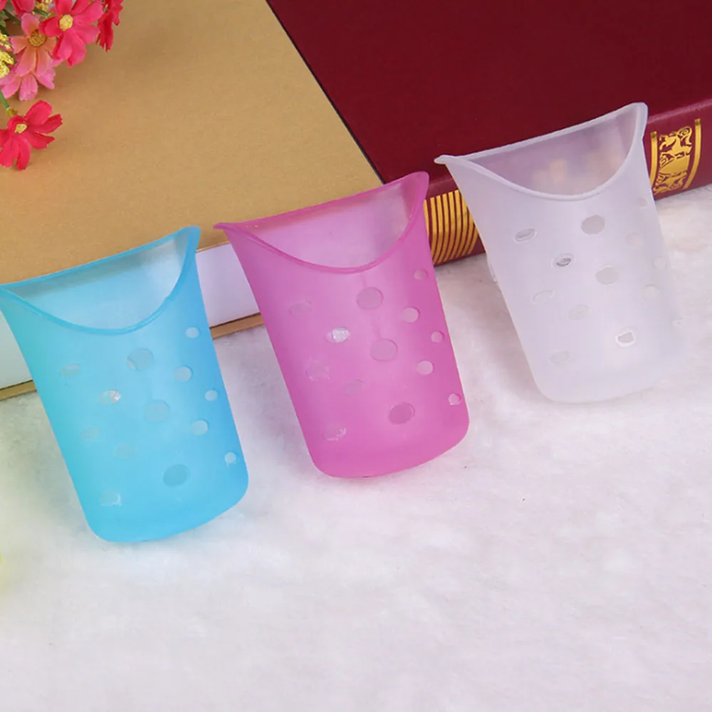 Cross Border Wall Mounted Plastic High Quality Creative Colorful Simple Beautiful Brushing Cup Storage Tier Racks