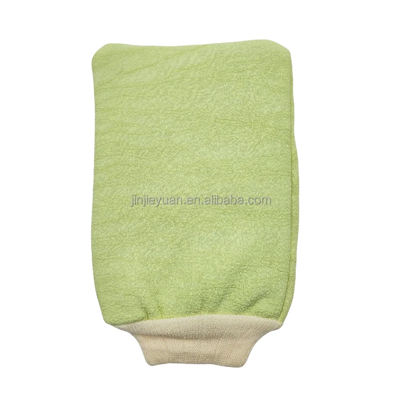 Wholesale Bathing Gloves Silk Bath Exfoliating Gloves Scrubbing Gloves