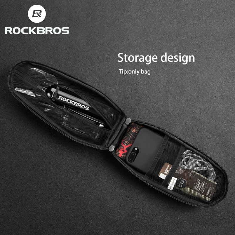 ROCKBROS sac de vélo étanche vélo haut avant Tube cadre sac grande