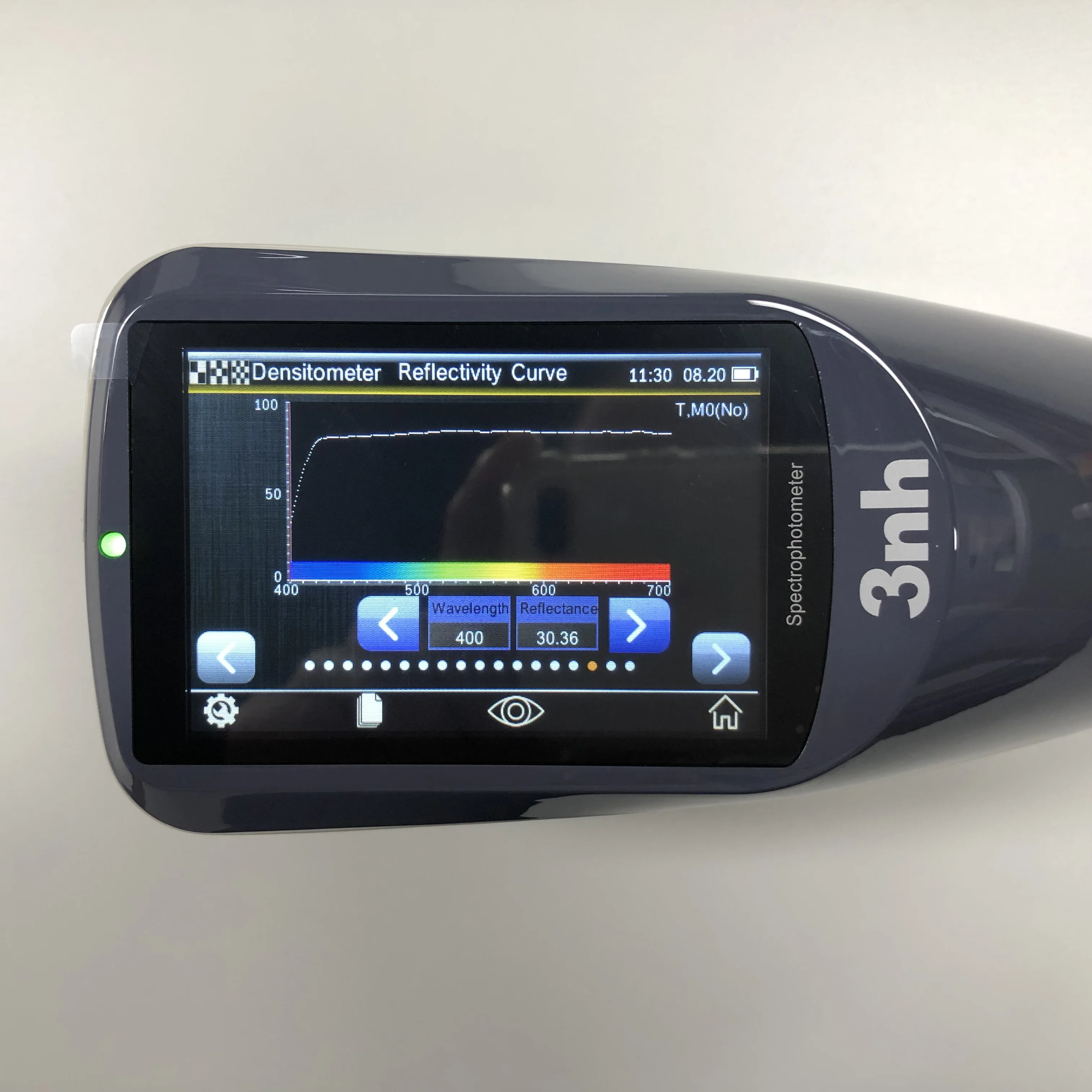Xrite Exact Spectrophotometer Replacement Model 3nh YD5050 Spectrodensitometer with Pantone Color Code Software