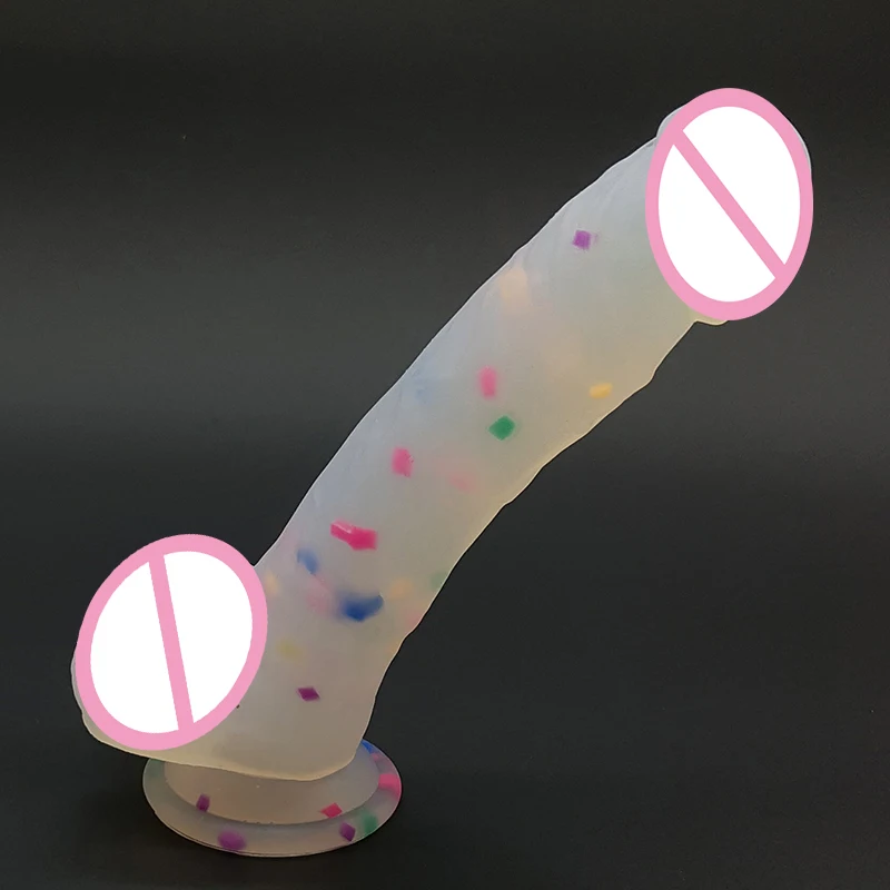 Super Realistic Dildo with Suction Cup Base & Balls&female Sex Cool Toys, Adult Sex Toy Liquid Silicone Dildo