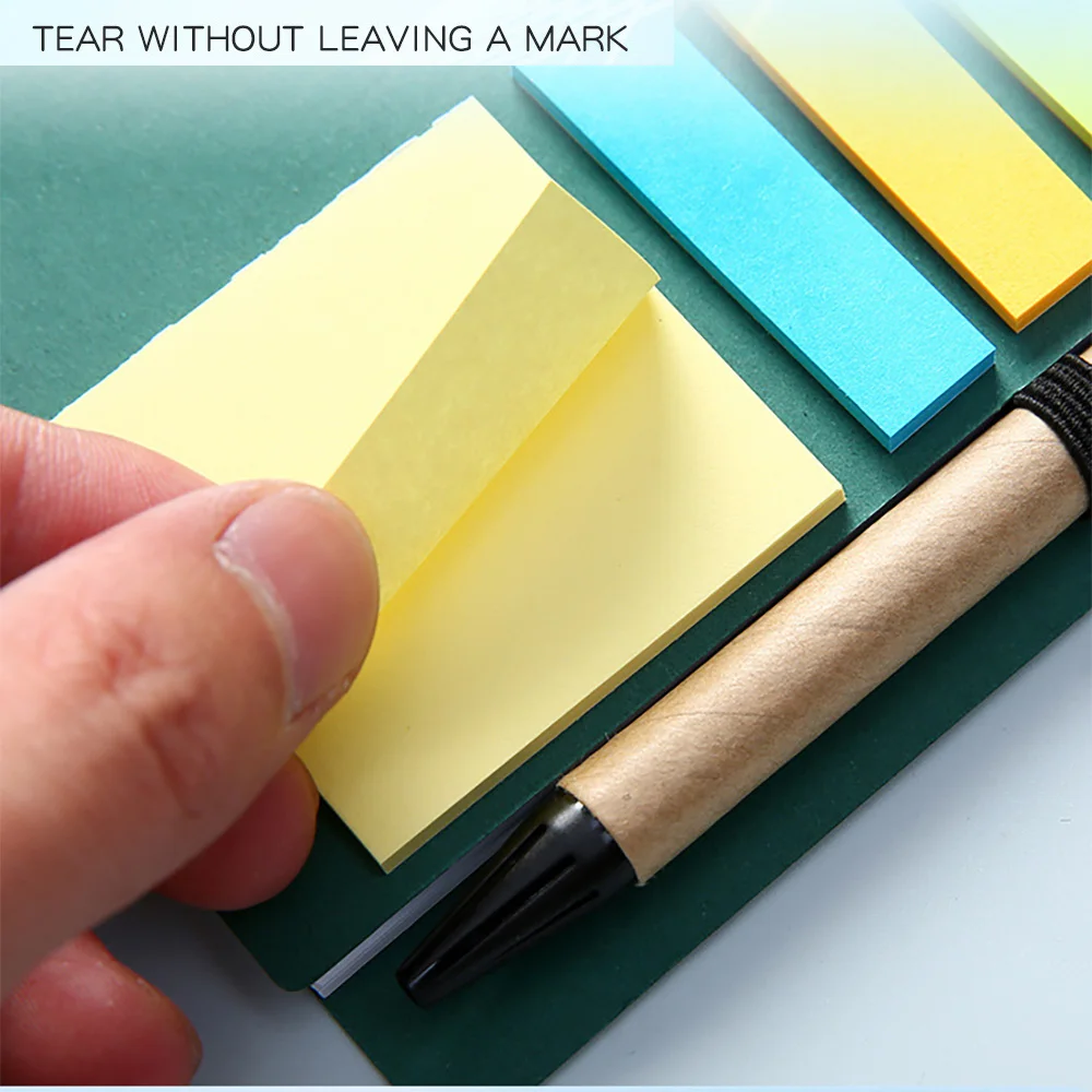 GemFully Paper Stationery Set Mini Massage Stick Smart Diary Jotter Notebook Soft Cover Spiral Notebook With Pen
