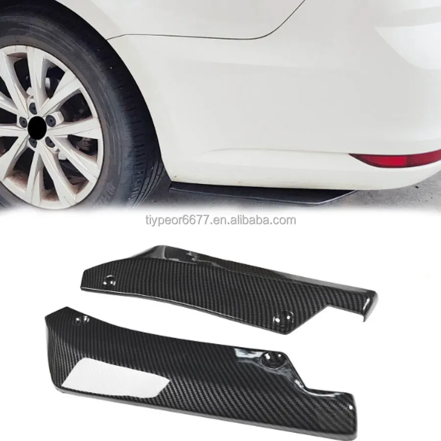 product tiypeor wholesale side skirt universal rear corner custom cheap top cover side skirt 2pcs 355cm long bumper bodt kit-4