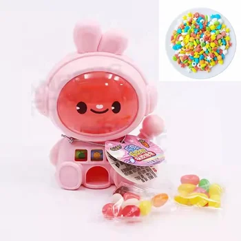 Rabbit shaker products jelly bean hot selling most popular colorful jelly candies for kids