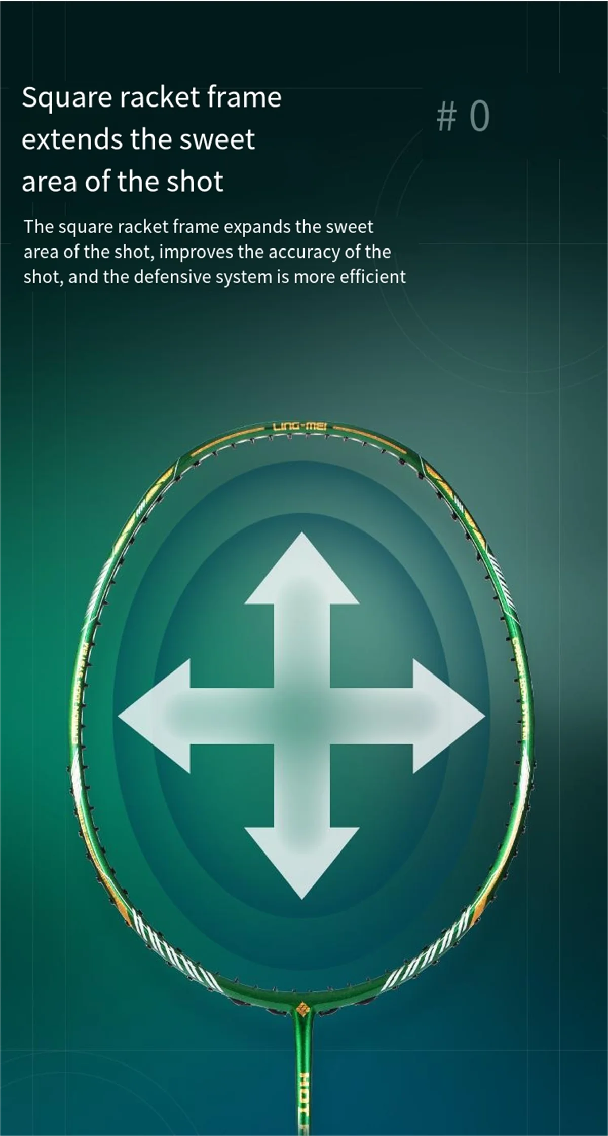 Customized Tension Full Carbon Fiber Badminton Racquet Racket For