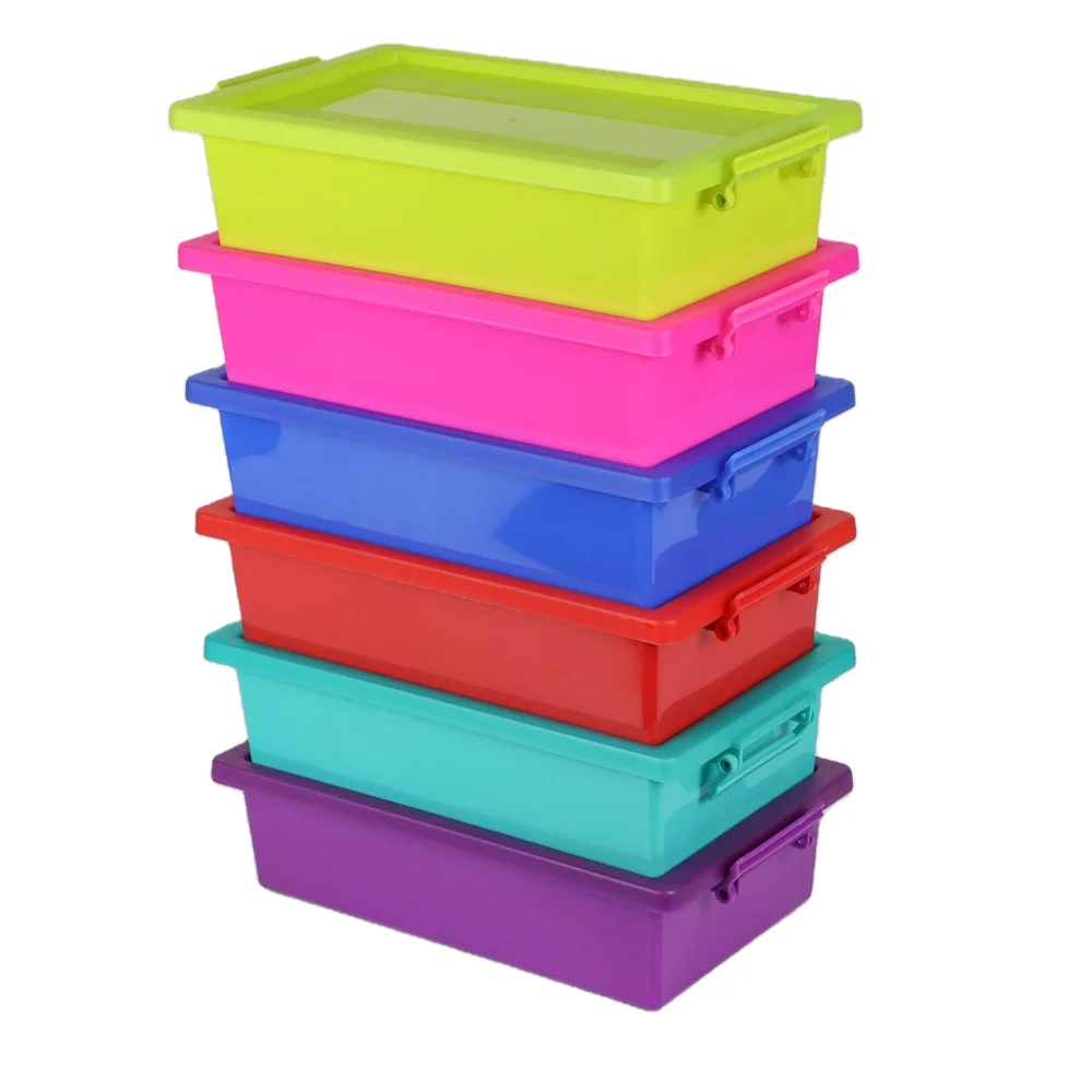 Square Portable Plastic Storage Box With Lid Excellent Quality Pp ...