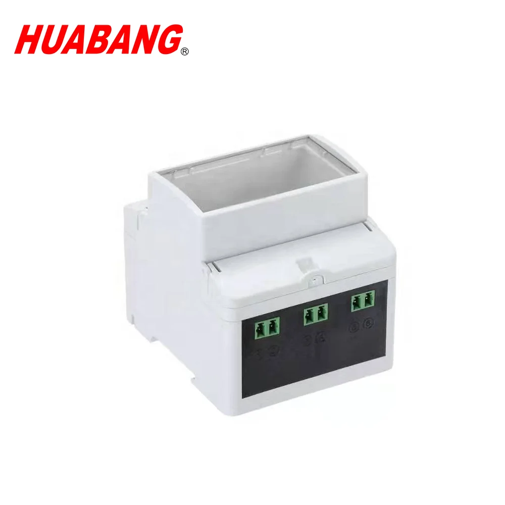 4P Din Rail Mounting Meter Case for Electricity Energy Enclosure