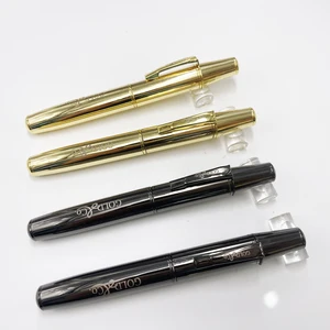 High Quality  Luxury  Business  Gift Promotion Short Metal Roller Pen with Customs logo Metal &EVA  Roller Pen