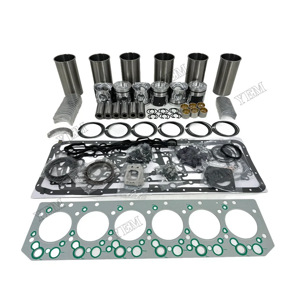 Overhaul Kit With Bearing Set Compatible for Doosan / for Develon DL06 Engine Replacement Parts 4