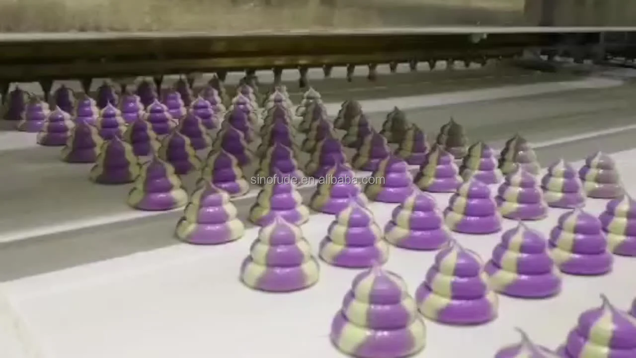 Full Automatic Twisted Halal Sweets Marshmallow Candy Making Machines