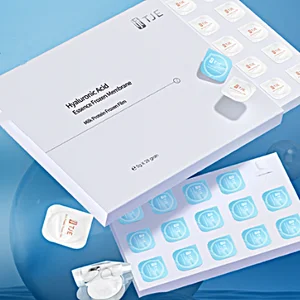 OEM/ODM Brand Milk Protein & Hyaluronic Acid Brightening Creamy Gel Texture Apply-on Sleeping Face Mask for All Skin Types