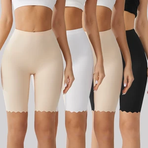 Women's High Waist Seamless Yoga Shorts Breathable Knitted Fabric Impact Scrunch Butt Gym Fitness Workout Pants Casual Sporty