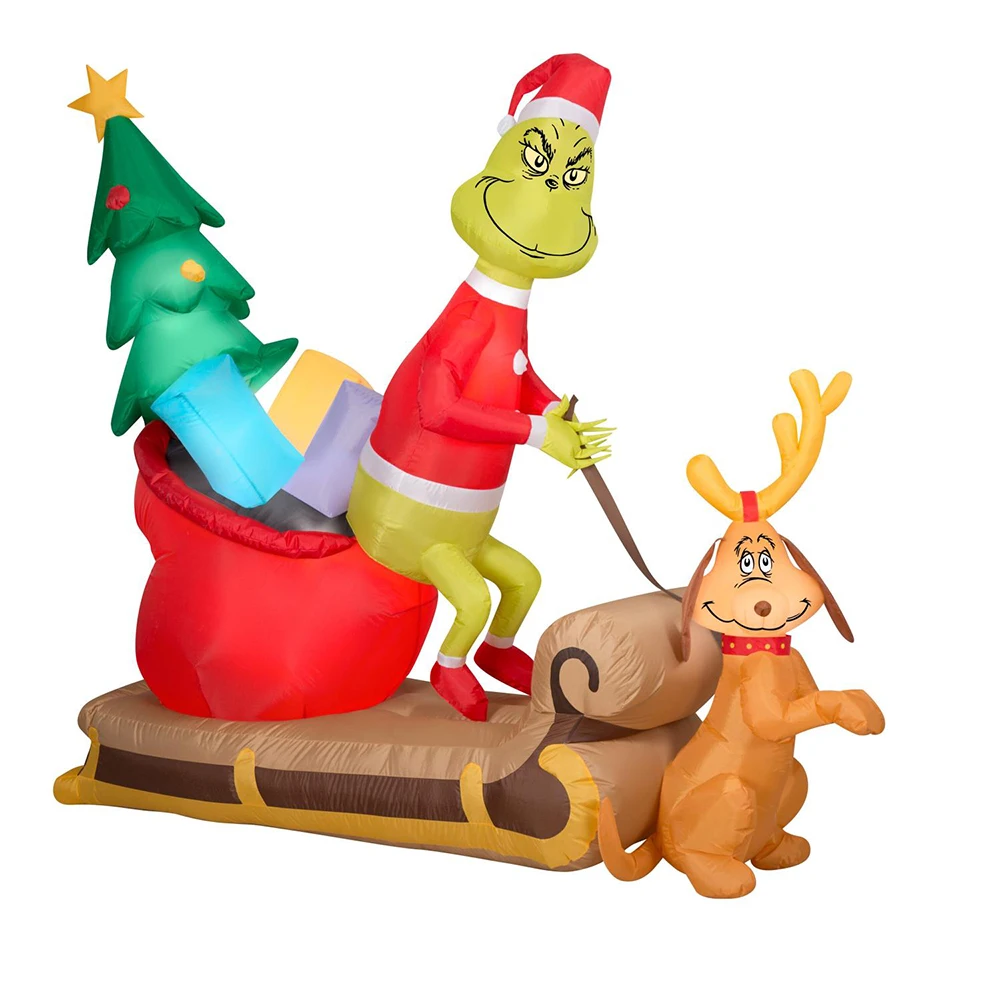 Custom Size Shape Cartoon Monster Grinch Christmas Decoration For ...