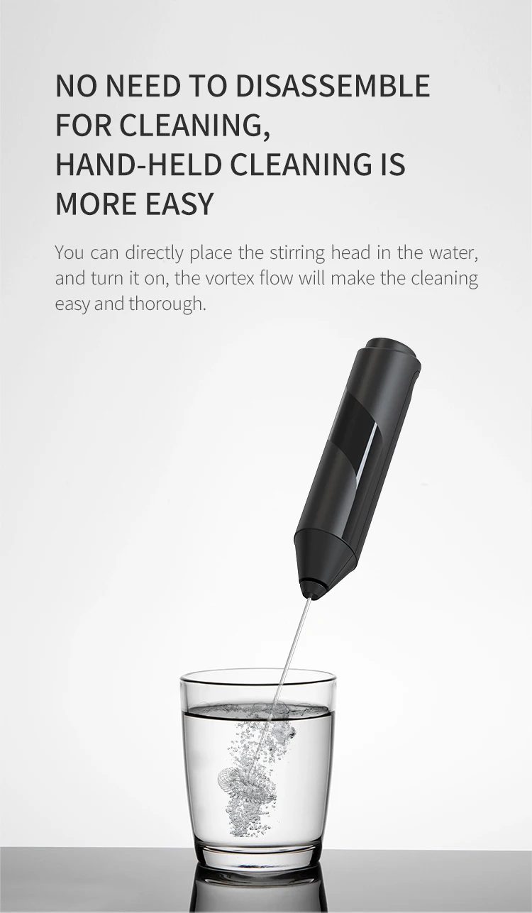 Handheld Milk Frother Foam Maker For Lattes – ebenso