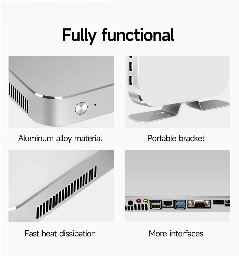 Cheap Mini Computer Core I5 I7 Cpu 8g 16g Amd Win10 Gaming Desktop