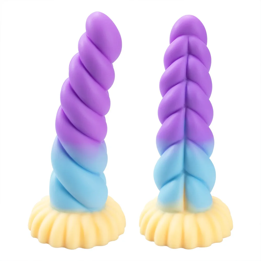 Colorful Realistic Dildo With Strong Suction Cup Silicone Dildos Flexible  Dildo Vaginal G-Spot Anal Play Sex Toys for Women Men