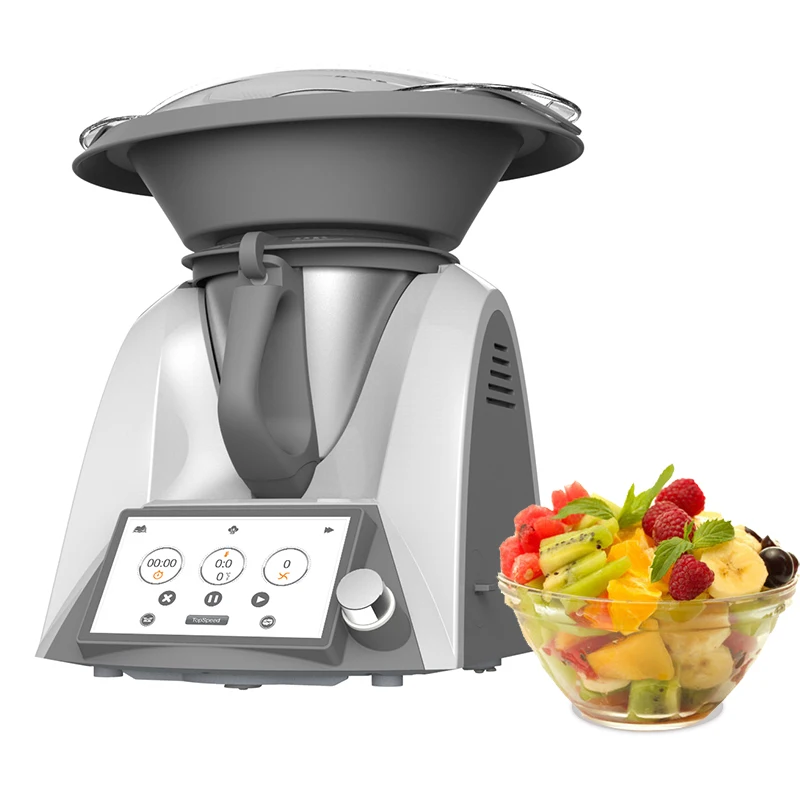 Multifunctional Kitchen Robot Chopper Smart Food Processors Thermomixer China for Sale with Meat Grinder and Wifi