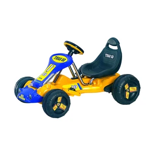 Unisex Pedal Go Kart High Quality Plastic Ride-On Toy for Children Aged 2 to 7 Years EN71 Certified