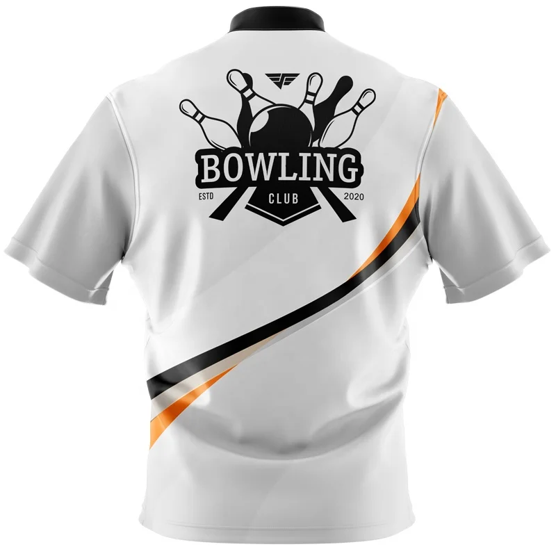High Quality Cheap Brand Sublimated Printing Bowling Shirts with Breathable Quick Dry Fabric Free Design