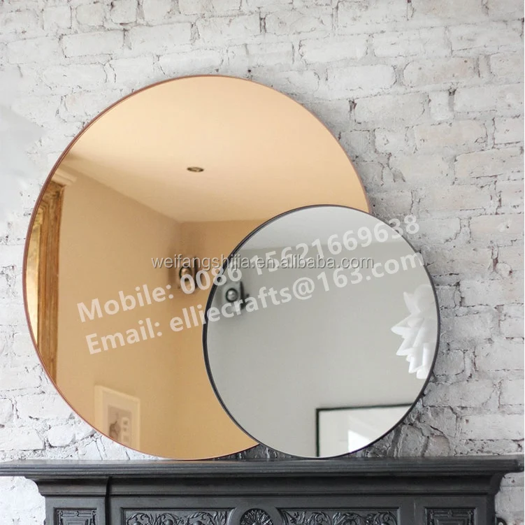 factory wholesale 10pcs grey tinted mirror