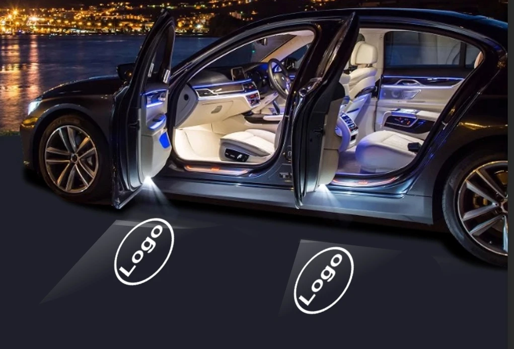 Car Special Wireless HD Welcome Light LED Door Laser Logo
