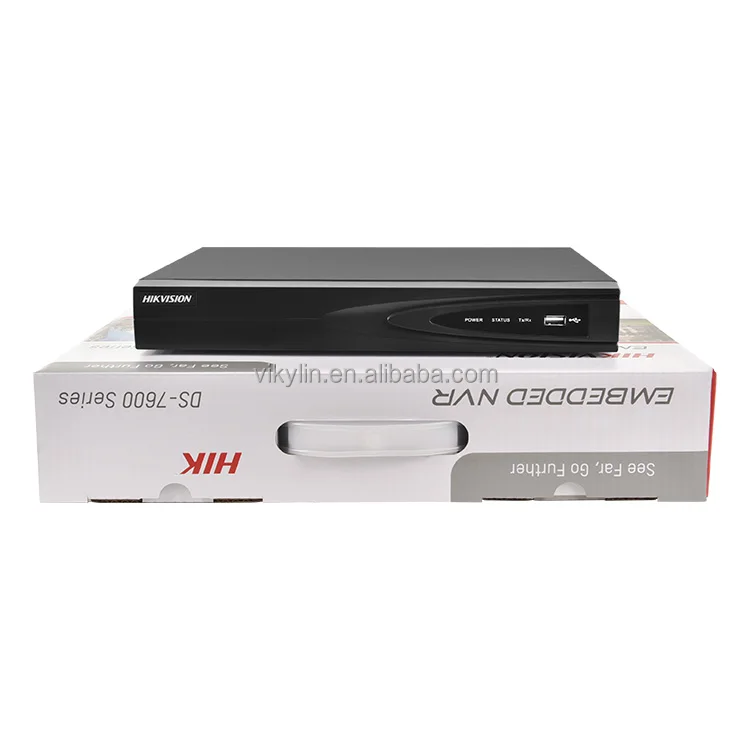 Hikvision Nvr Ds 7608ni Ds7604ni DS-7608NI-Q1/8P NVR 4-Ch 1U Poe