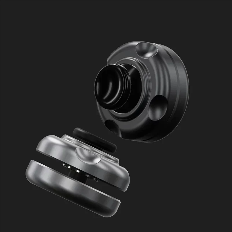 Pop Coin Push Card Distracting Weighted Fidget Spinners Metal EDC Decompression Fingertip Gyro Toy for Stress Relief