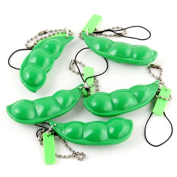 IMagitek 3 Pcs Fidget Toy Set, Squeeze-a-Bean Soybean...