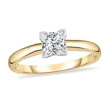 Trendy Custom Engraved Letter Charming Solid Gold Signet Base Women Finger Rings Pure Gold Wedding Rings for Couples