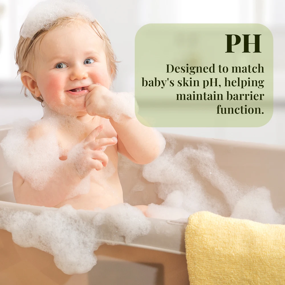 Qqlr 2in1 Shampoo And Body Wash For Babies Moisturizing Skin Care