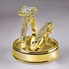 Golden three sets of rings
