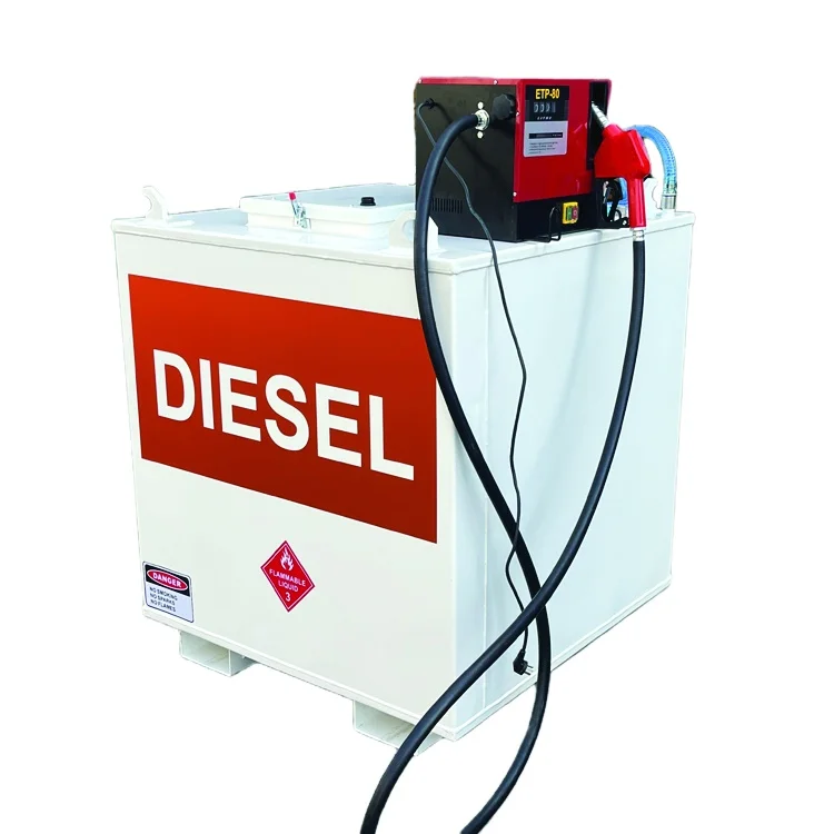 Double wall self bunded portable 500L, 1000L, 2000L, 5000L diesel tank