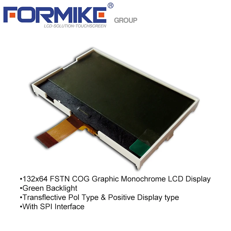 FSTN Transflective 132x64 Cog Graphic LCD Display Module ST7565P with I2C Interface