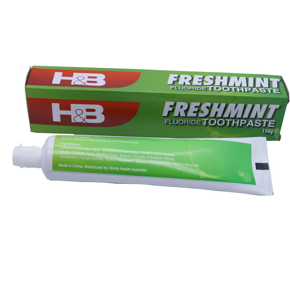 Фирменная фтористая зубная паста от производителя