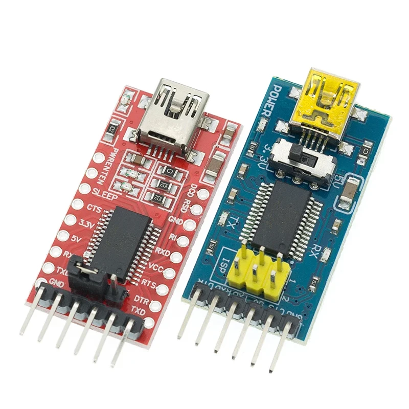 Mini USB to TTL Serial Converter Adapter with USB Cable FT232RL FTDI ...