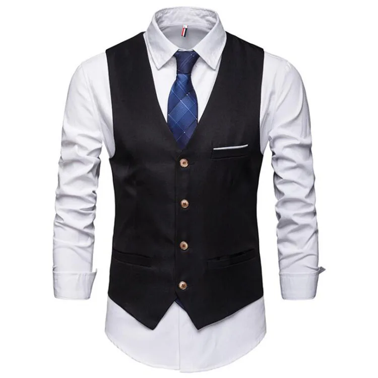 sachin and babi light blue dress Men's Business Casual Vests main image 0
