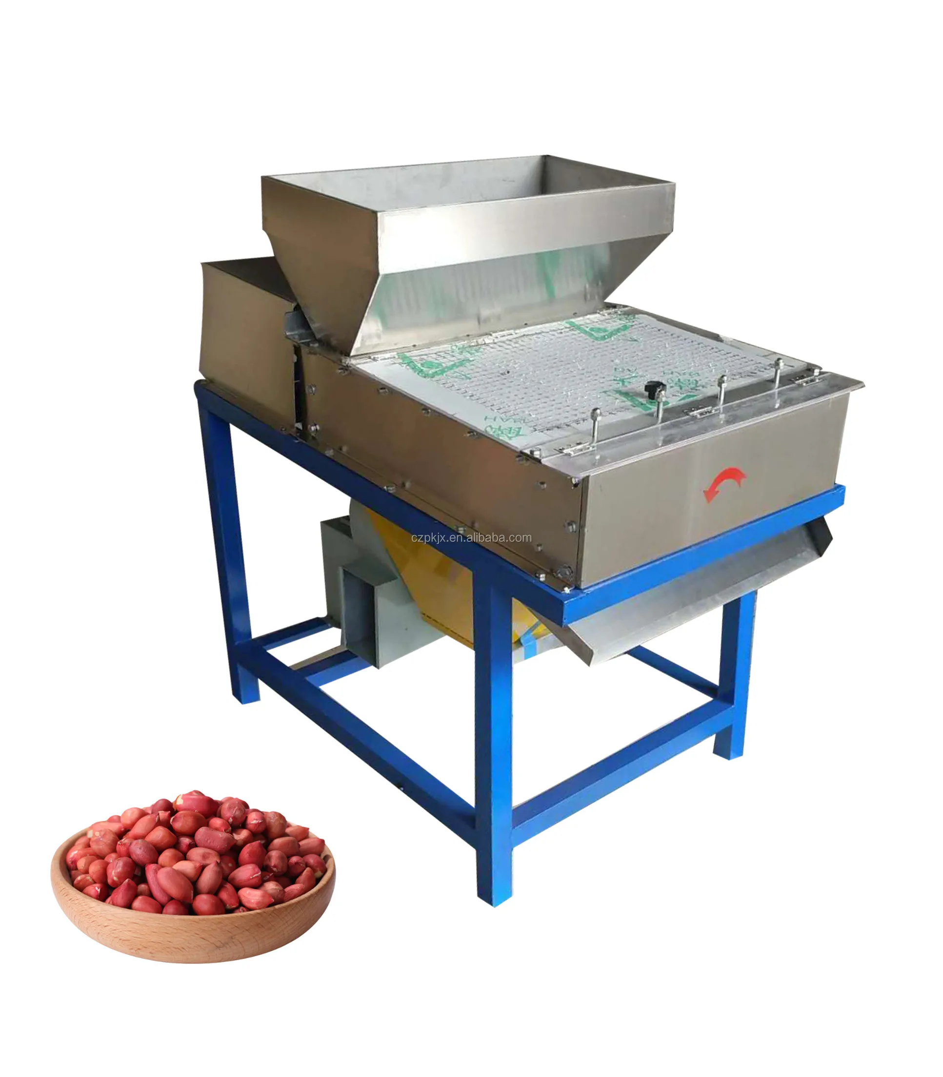 Заводская цена электрическая машина для удаления сухого арахиса в
