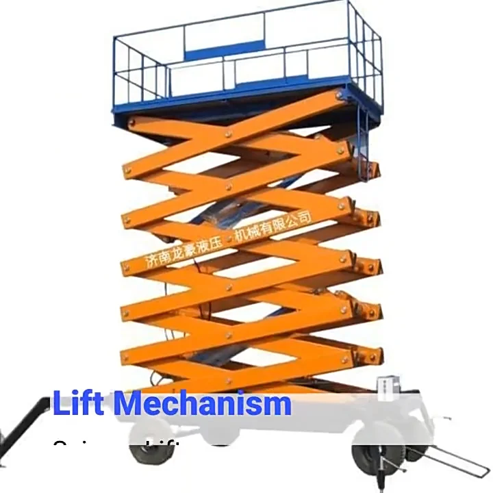 Explosionproof Mobile Scissor Lift / Hydraulic Aerial Lift / Electric Elevated Platform Lifting